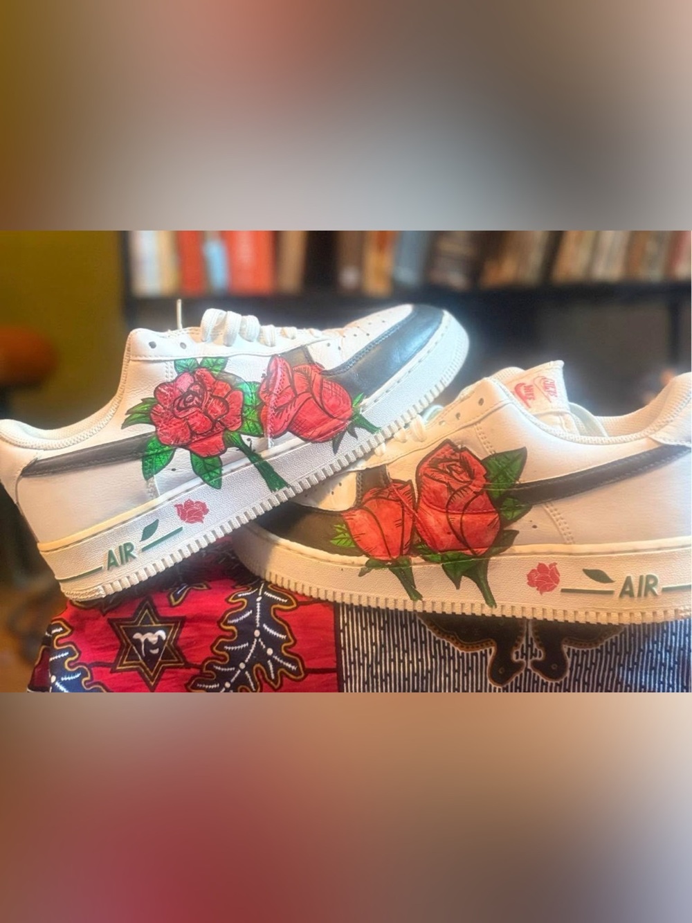 Custom Nike AF1s. 3 pair size 10.5, get 1 pair for $50 2 pair $85 all 3 $120